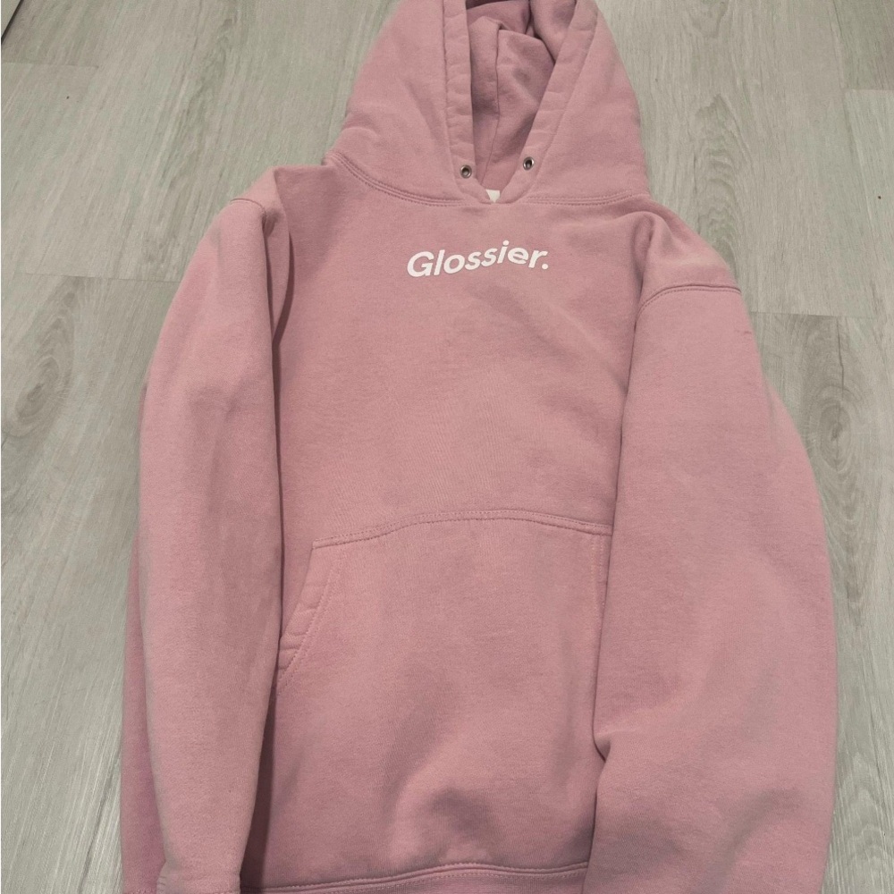 Glossier Pink Sweater Soft Cotton Blend